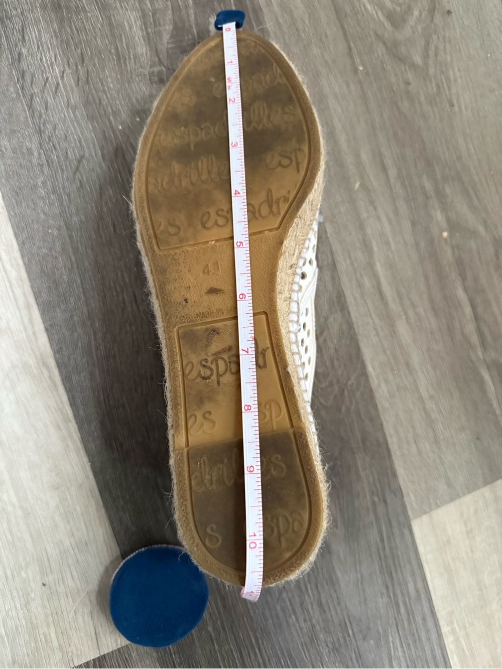 Loeffler Randall Rowan Platform Espadrilles White size 41 - Picture 10 of 12
